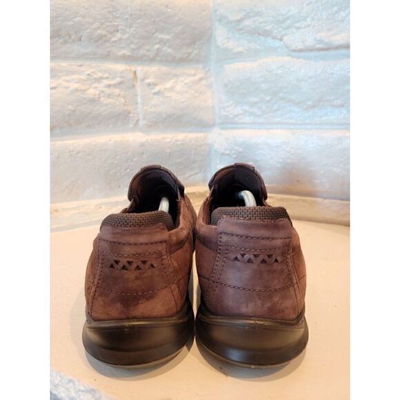 Ecco Mens Byway Slip On Sneakers 50155402178 Mocha Yak Nuback Size EU 47 U.S 13- main image 4